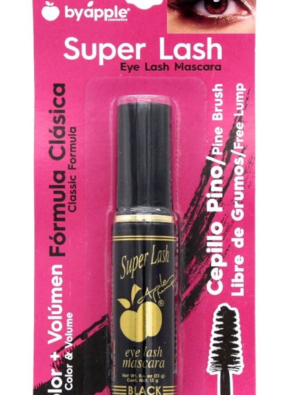 Apple Super Lash Eye Lash Mascara - Black
